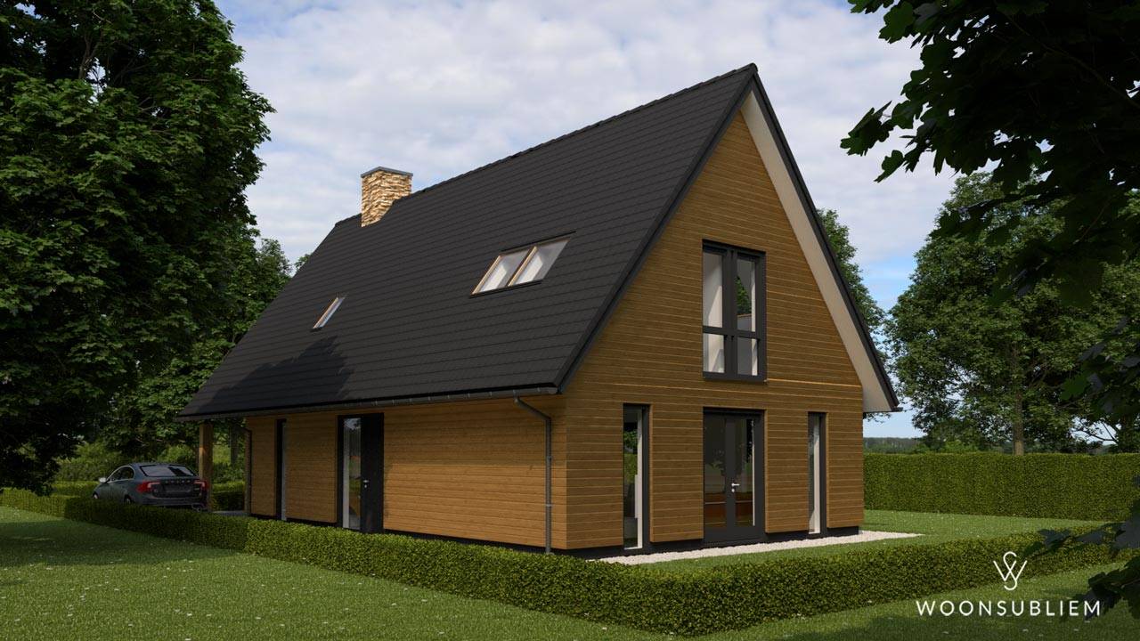 Schuurwoning in Zevenaar #324 2 Schuurwoning in Zevenaar Douglas hout