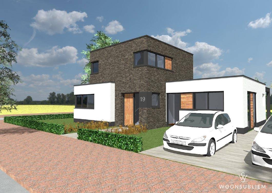 Bouwkavels in Doesburg 3 De Kilder Doesburg Kubistische woning