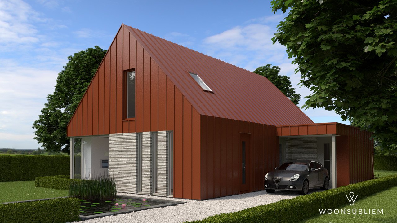 Woning in Wehl #349 1 Moderne-woning-oprit-349
