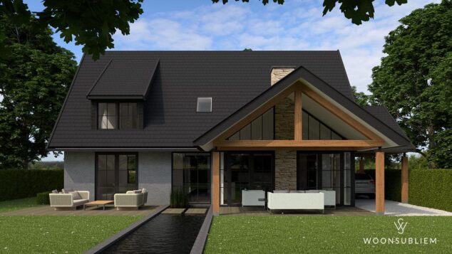 Schuurwoning in Vught veranda terras #326
