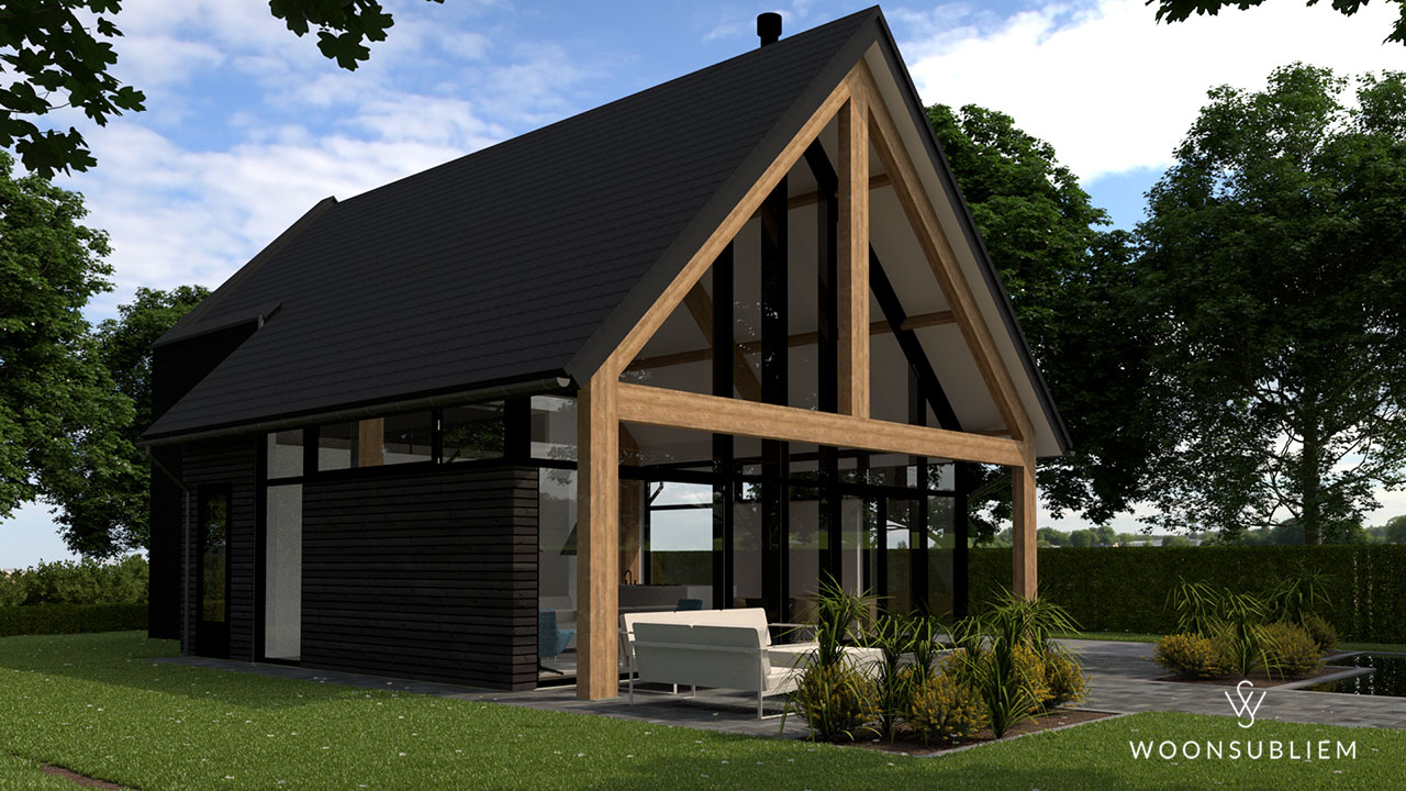 Woning in Oirschot #294 2 Eigenzinnige woning veranda