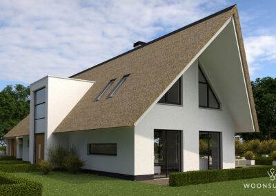 Villa met rieten dak in Hoogland #174
