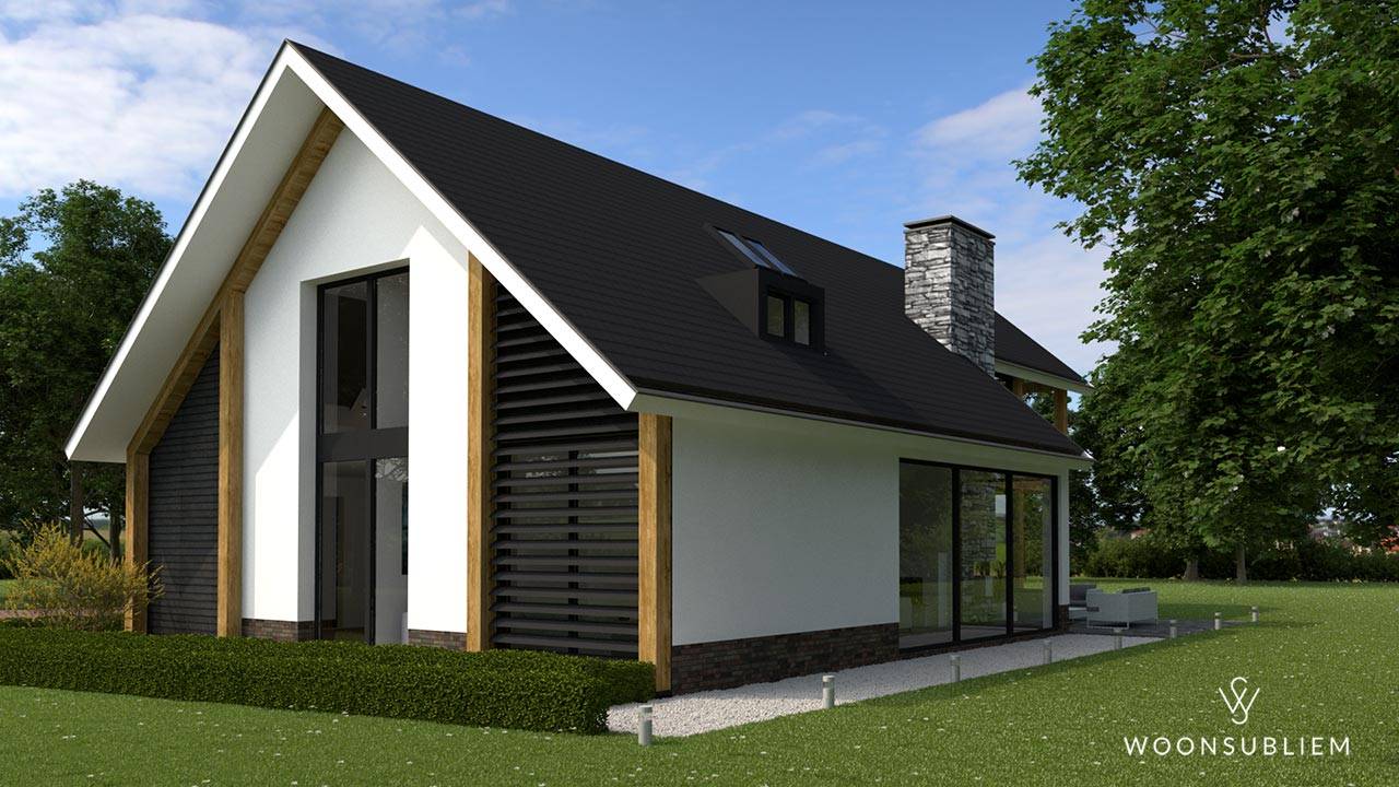 grote schuurwoning houten lamellen grote schuurwoning houten lamellen