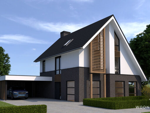 8 Bouwkavels Eelde Tynaarlo 47 Villa met asymmetrische kap in Veenendaal #314