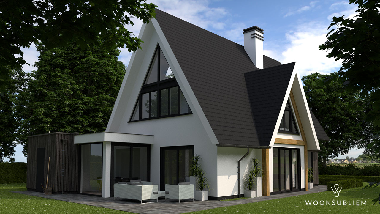 Woning in Oldenzaal #151 5 Woning in Oldenzaal houten balken